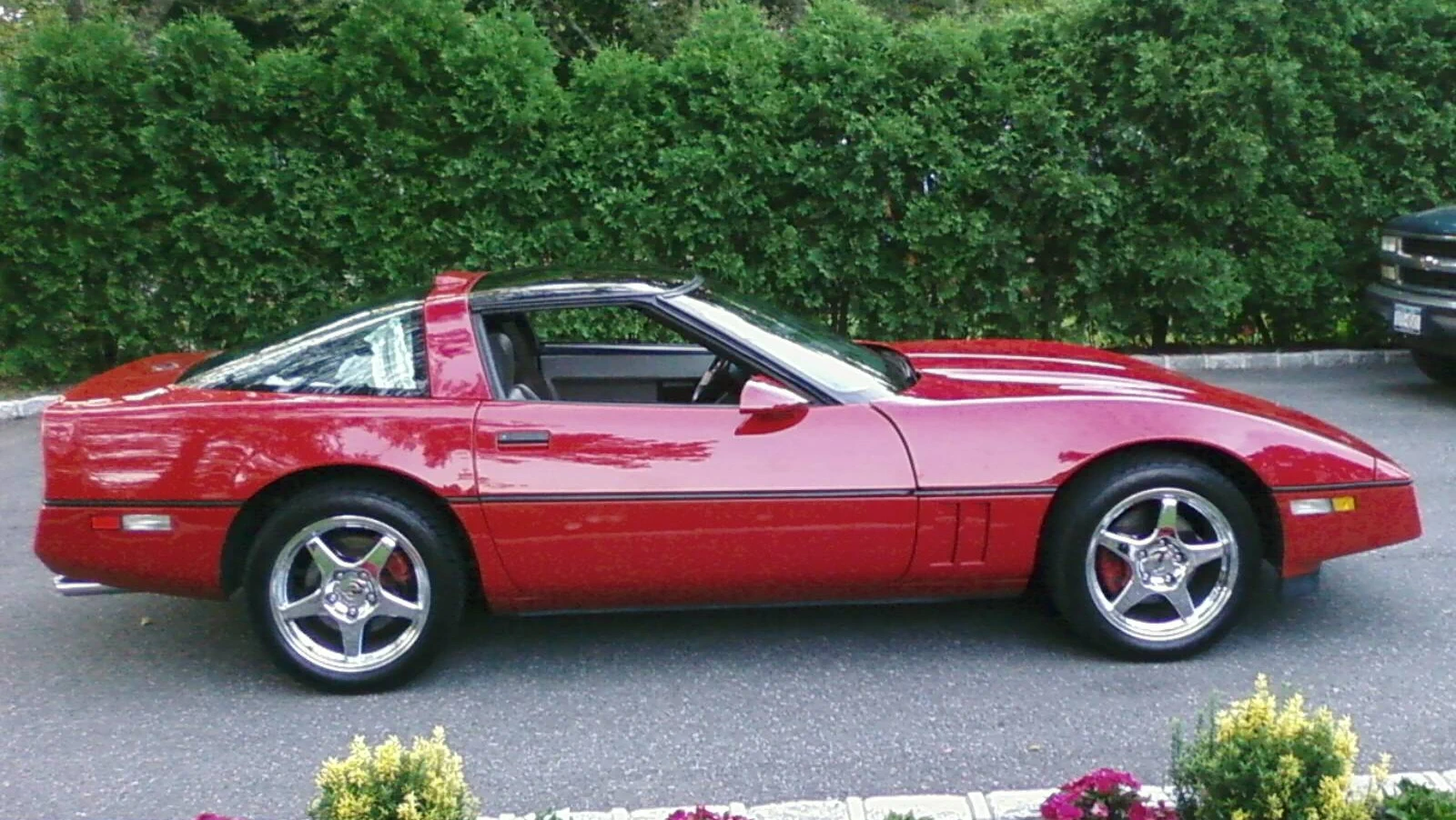 Click to Enlarge-Esc to Close Corvette Generations/C4/C4 1988 Right Red cp.webp